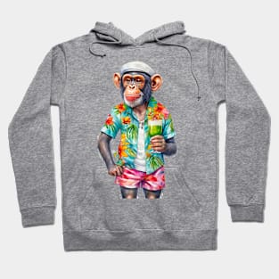 Vacation chimp Hoodie